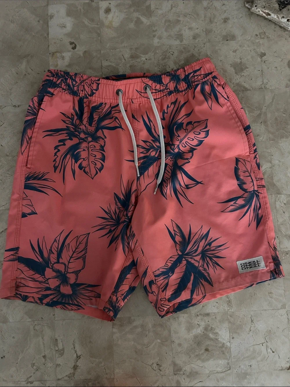 O’Neill Hawaiian Print BoardShorts/Quiksilver Swim Trunks Lot of 2 Boys Size M